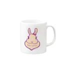 sept lapinsのmademoiselle lapin Mug :right side of the handle