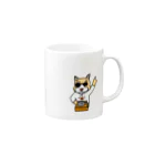 simejiボーイのdj柴犬グッズ Mug :right side of the handle