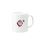 モノカタリ店舗の鳥たまご「と」 Mug :right side of the handle