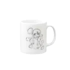 natsuki.*･ﾟの本日も予定なし Mug :right side of the handle