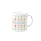 つめくさカップ店の帯電 Mug :right side of the handle