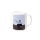 ぽむ田ぽむ吉の君からもらった醤油差し Mug :right side of the handle