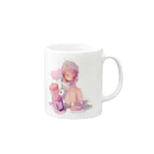 macoziのチェリッシュ Mug :right side of the handle