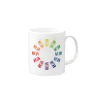 gemgemshopの経済が回る Mug :right side of the handle