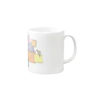 meiiiiのblocks Mug :right side of the handle