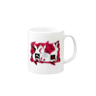 （株）ヘラるのヘラるグッズたち( ¨̮ )︎︎♡ Mug :right side of the handle