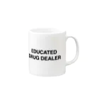 おくすりの時間のEducated drug dealer Mug :right side of the handle