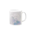 猫と睡眠薬の双子 Mug :right side of the handle