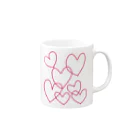 ☆ららくらら☆のHeart Mug :right side of the handle