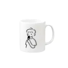 KOUMEのアイスボーイ Mug :right side of the handle