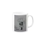 yurzukiのイケてる女の子 Mug :right side of the handle