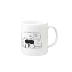 ありったけのあれこれの仲良しマグカップVer2 Mug :right side of the handle