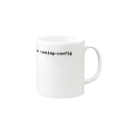 Keenのおみせのshow run Mug :right side of the handle