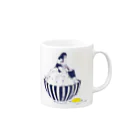 あゆみとみちるの女子高生のたまごかけごはん Mug :right side of the handle