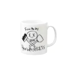 theWASHLTS SHOPのFxxx the day Mug :right side of the handle