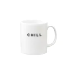 CHILL のCHILL Mug :right side of the handle