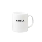 CHILL のCHILL 머그컵の取っ手の右面