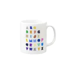 YosumiのAlphabet Mug :right side of the handle