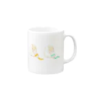 山田デイジーのえのぐひつじ Mug :right side of the handle