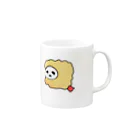 キチィちゃんと化け物腕鼠の一生の揚げイーヌ Mug :right side of the handle