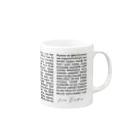 megu66496422のNo.2（後半） Mug :right side of the handle