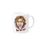エムエヌのWOW Mug :right side of the handle