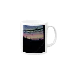 シエロの夕焼け空のホーム Mug :right side of the handle