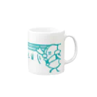 キャニコム 公式ショップのまさおくんのマグぅ Mug :right side of the handle