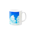 さ  らのお空 Mug :right side of the handle