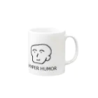 サイキックシンドロマートのHYPER HUMOR Mug :right side of the handle