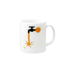 PaP➡︎Poco.a.Pocoの蛇口を回せば…⁈ Mug :right side of the handle