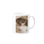 ねこ屋にこ日和の思い出1 Mug :right side of the handle