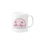 りょふ彦のニュウドウカジカくん Mug :right side of the handle