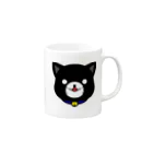 カプセルボールの SCHWARZE KATZE Mug :right side of the handle