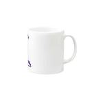 TAMAPEのしらたまねこおねむー Mug :right side of the handle