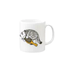 ダディのわがやのお猫さま4 Mug :right side of the handle