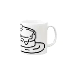 ぷるんぷるんストアのシロップとろとろパンケーキ Mug :right side of the handle