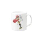 ぶちこデブさんの明太子ケビンくん Mug :right side of the handle