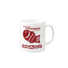 高田万十のTAKAMAN Mug :right side of the handle