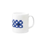 ブギウギ商店の夜のほぼねこ Mug :right side of the handle