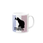 Miaws ShopのMiaws Rogo マグカップの取っ手の右面