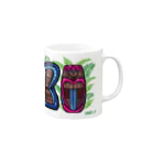 SAABOのPolynesian SAABO C Mug :right side of the handle