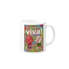 松山征シロー（Seishiro Matsuyama)の松山征シローのVIVA! Mug :right side of the handle