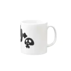 レンダリングレンジャーのねずみ男 Mug :right side of the handle