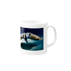 ChannelぶんのグッズショップのFrench kiss Mug :right side of the handle