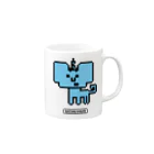 uchukunのイッカクン Mug :right side of the handle