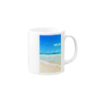 Hawaii Picturesの天国のビーチ🏖 Mug :right side of the handle