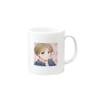 SENのマグカップ　イラストサイズ中 Mug :right side of the handle