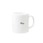 KMY.のKMY.筆記体 Mug :right side of the handle