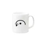 aoi.の鳩 hato. Mug :right side of the handle